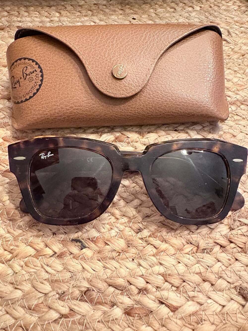 Ray-Ban RB2186 State Street Tortoise Sunglasses